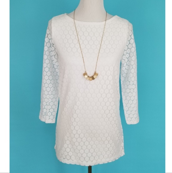 Rafaella Tops - 🌞 5/$25 Rafaella white lace top